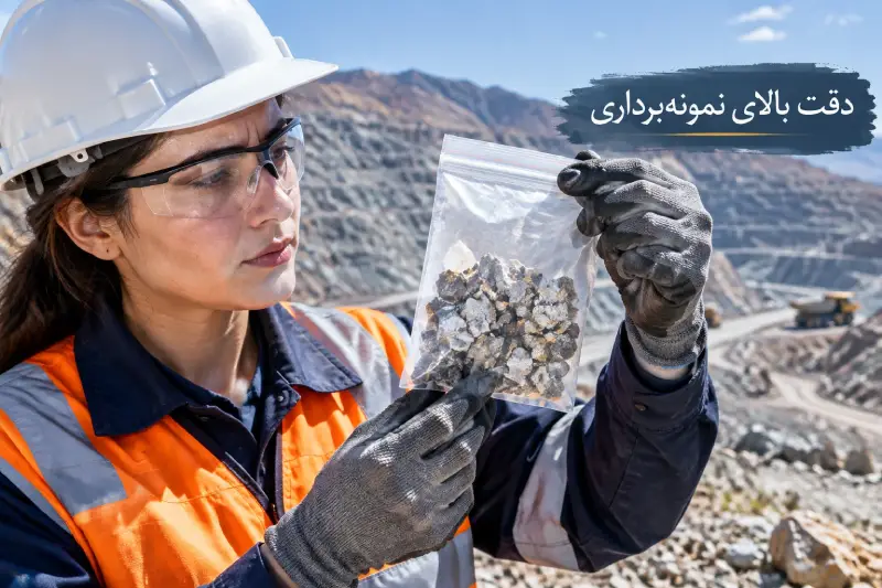 نمونهبرداری دقیق و بدون آلودگی متقاطع در حفاری گردش معکوس RC